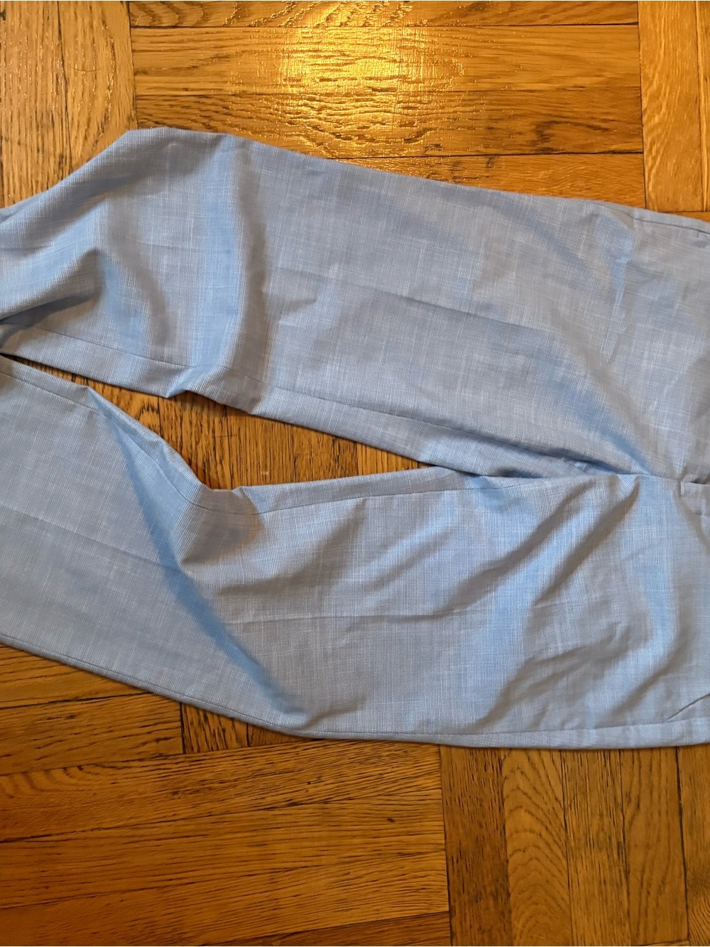 Banana Republic Light Blue Pants with White Waistband